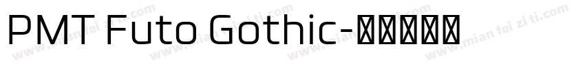 PMT Futo Gothic字体转换